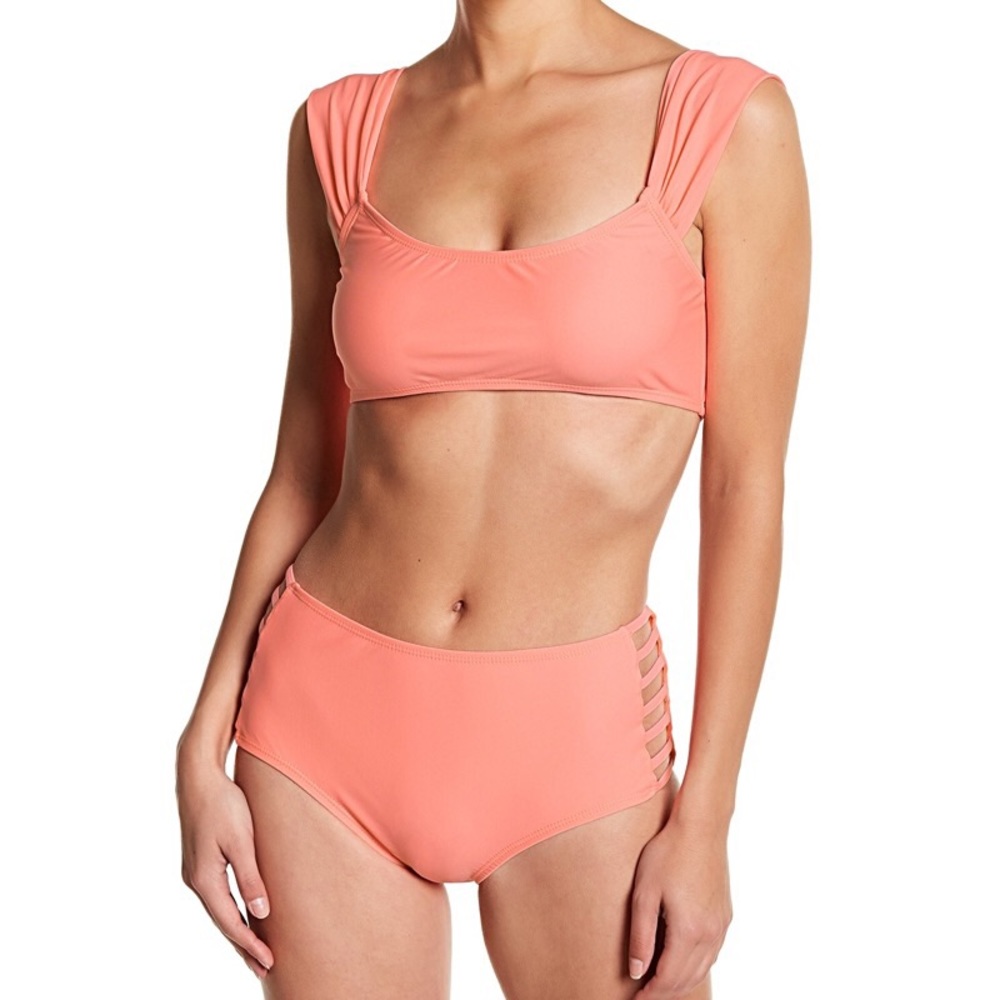 Marilyn Monroe Retro Bikini in Coral